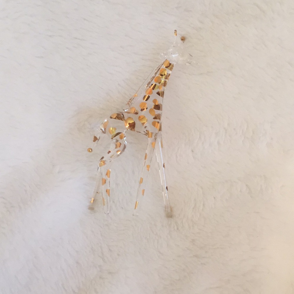 Glass giraffe